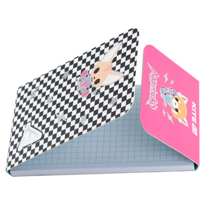 Блокнот Kite на магніті Aggretsuko 60 аркушів, клітинка (AR24-092) Вінниця - фото 2