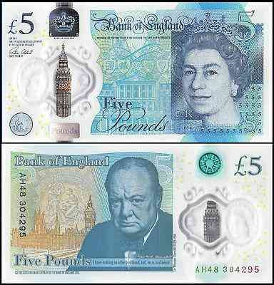 Великобританія / Great Britain 5 Pounds 2016 (2015) Pick NEW UNC Полтава