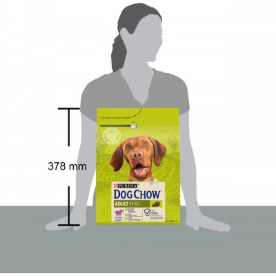 Сухий корм для собак Purina Dog Chow Adult Lamb зі смаком ягняти 2.5 кг (7613034485946) Вінниця - фото 11