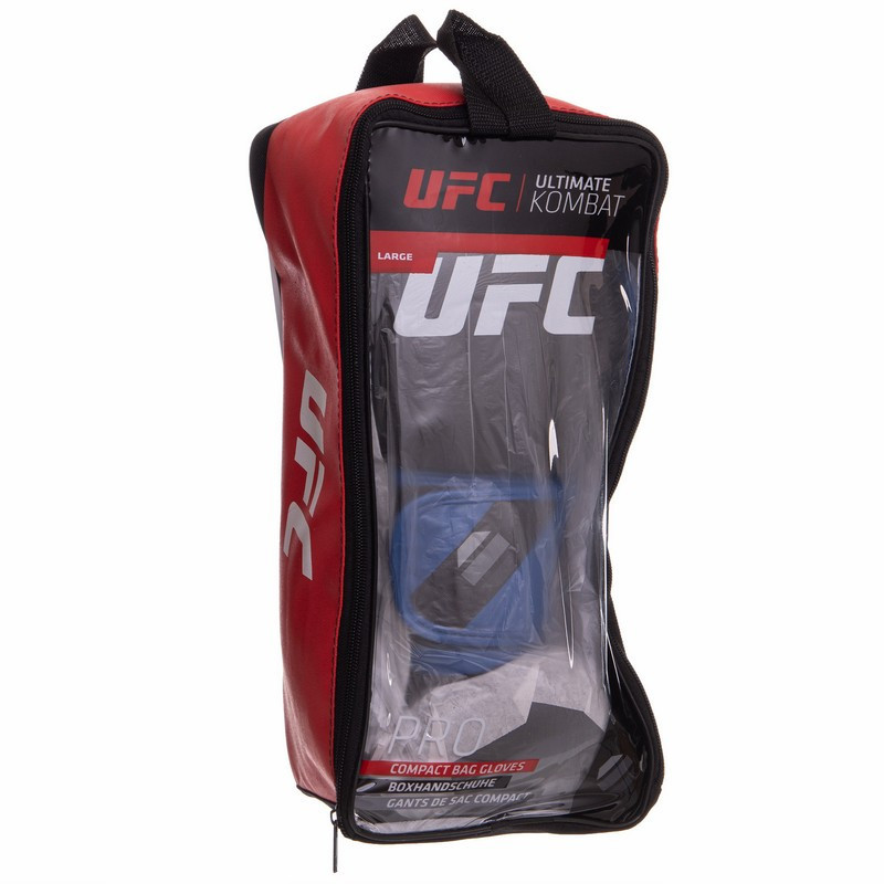 Перчатки боксерские UFC PRO Compact UHK-75002 размер L синий-черный Перчатки для бокса и единоборств Киев - изображение 5