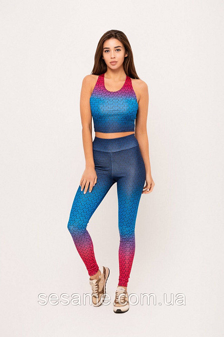 Женская одежда для фитнеса лосины и топ Харьков - изображение 3