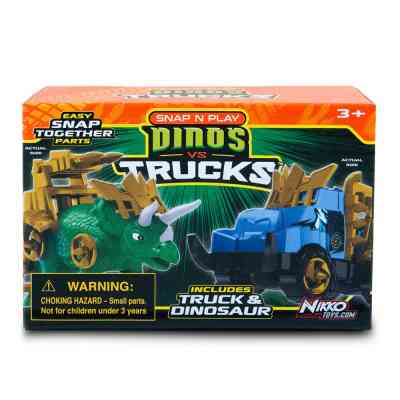 Игровой набор Road Rippers машинка и зеленый трицератопс (20074) Винница