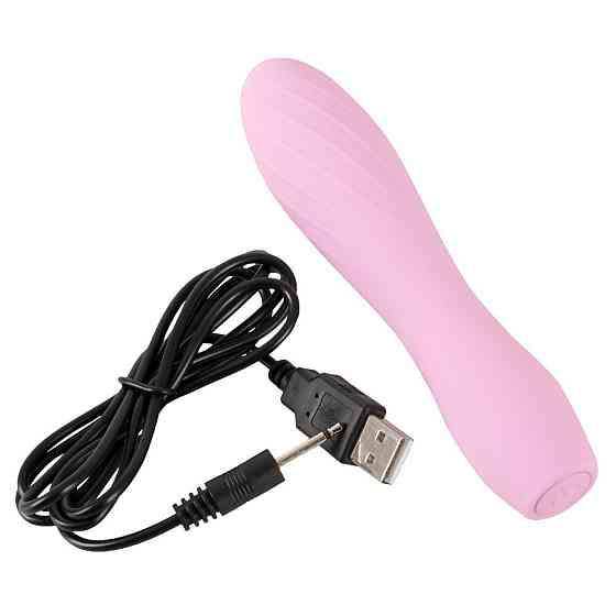 Вибратор компактный с рельефной поверхностью You2Toys Cuties 3, розовый Sex Aura Киев