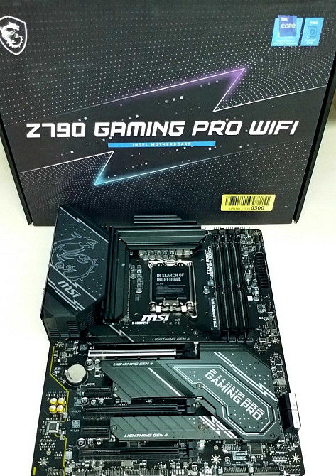 Материнская Плата: MSI Z790 Gaming Pro Wi-Fi DDR5 Socet 1700. Киев - изображение 5