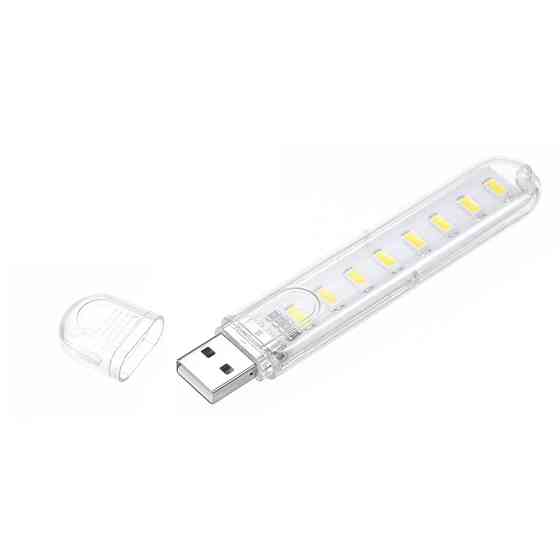 USB LED ліхтарик Lightwell LW-8L Київ