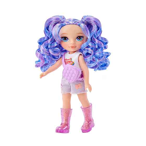 Ігровий набір з лялькою Rainbow High серії Littles - Аметиста Дніпро