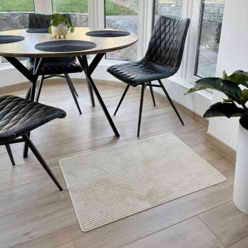 Килим універсальний для підлоги ТМ Dariana Фібра 45*75см айворі Житомир