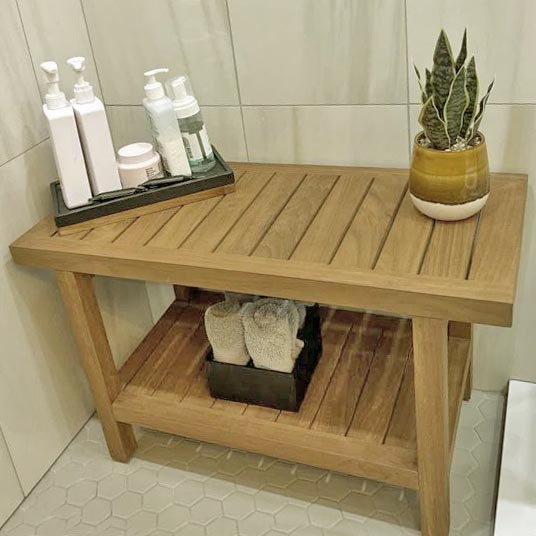 Лавка для ванной 