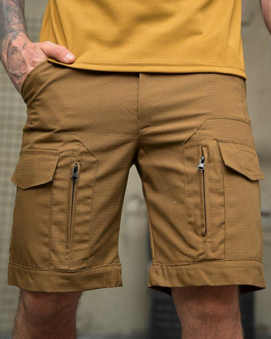 Городские тактические шорты GEN 3 койот ПП7725 Одесса - изображение 2