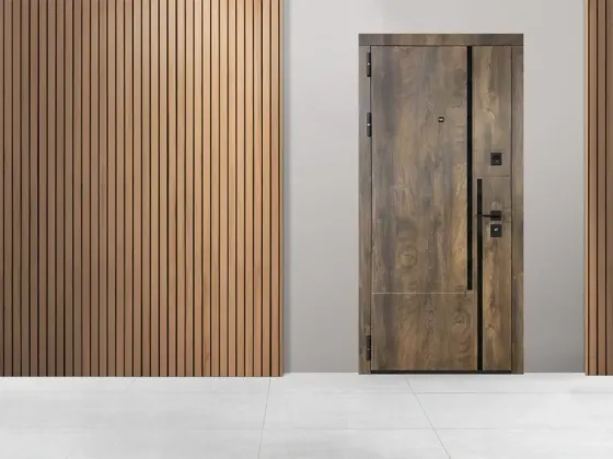 Двері вхідні Міністерство дверей П-3К-573 Квартира Спил кольячний/Спил медовий 960х2050 мм Київ