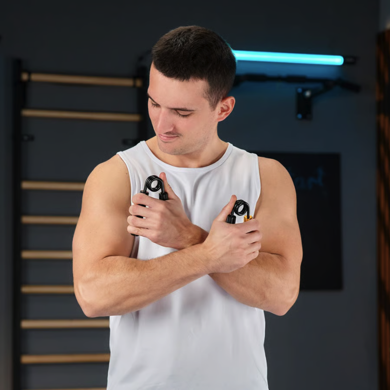 Два эспандера для кистей 45 и 90 кг, набор для развития хвата, фитнеса и реабилитации рук Trex Sport Киев - изображение 16