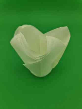 Тарталетки паперові для кексів ТЛ-175 "Тюльпан Білий" (50*75/100) (100 шт.) (1 уп.) Харків