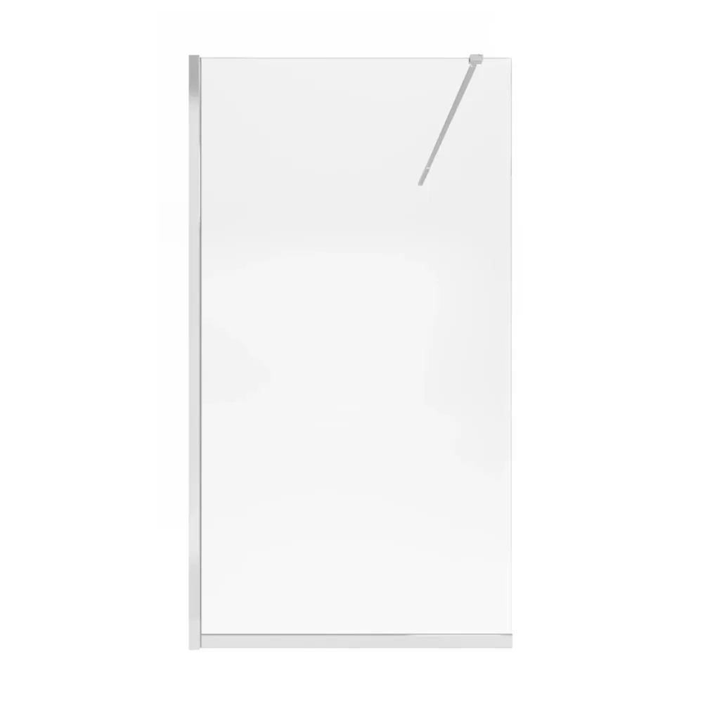 Душова перегородка Qtap Walk-In Standard CRM2011.C8 110х200 см, скло Clear 8 мм, покриття CalcLess Київ - фото 9