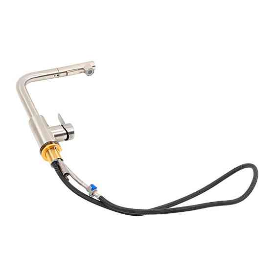 PLATINUM Змішувач кухонний з висувною лійкою FC-1 Platinum (brush) Киев