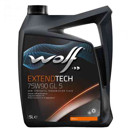 Трансмиссионное масло Wolf Extendtech 75W-90 GL5 5л Львов