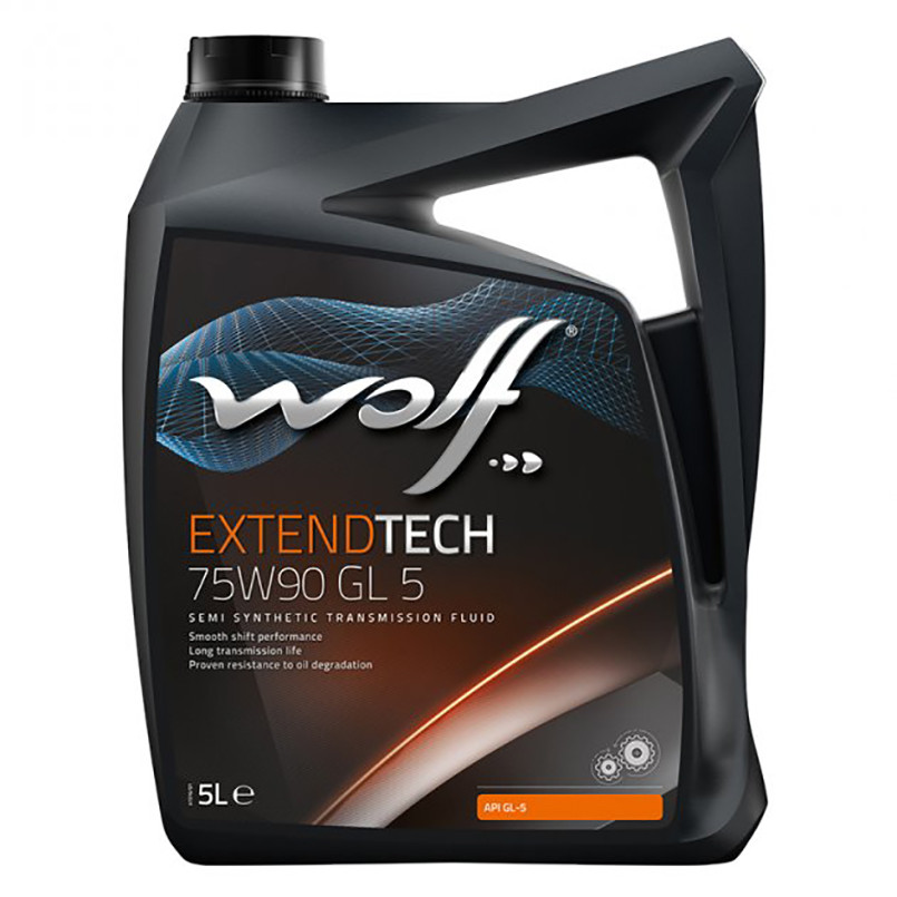 Трансмісійне масло Wolf Extendtech 75W-90 GL5 5л Львів - фото 1
