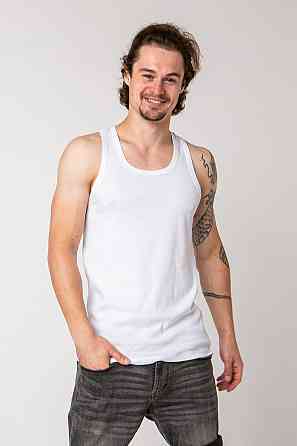 Мужская майка борцовка Ozkan 0058 XXL, Белый Киев