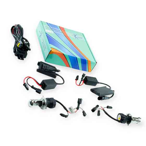 Ксенон 12v 5000k КВАНТ биксенон H4 Мукачево