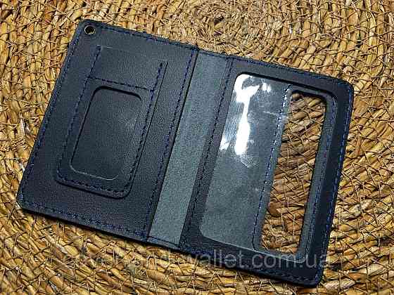 Обкладинка для нового посвідчення ДСНС із кишенею для жетону Puos Київ