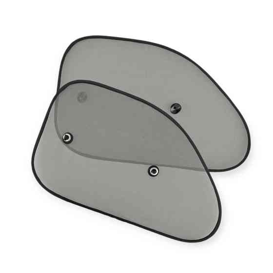 Шторка на присосках на бок косая 2шт х 65x38см солнцезащитная Мукачево