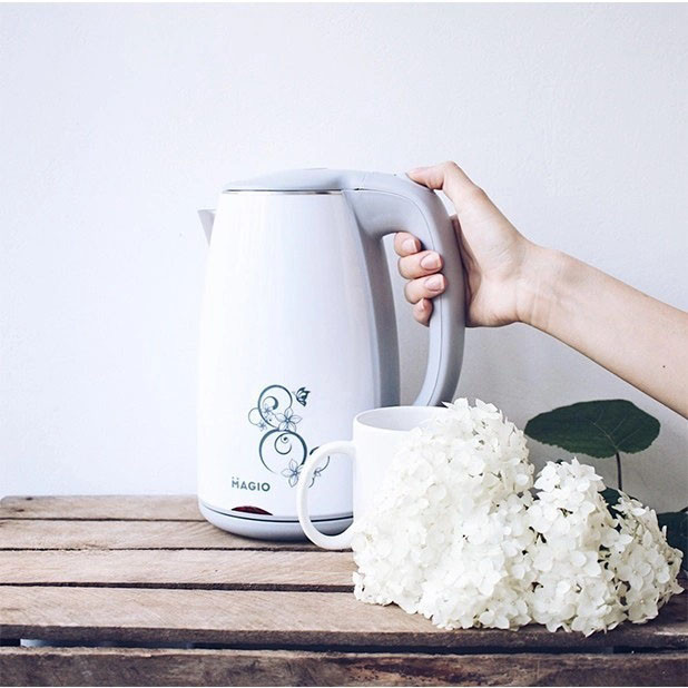 Чайники металеві з нержавіючої сталі MAGIO, Якісний домашній чайник, Електричний чайник безшумний BS-60 Львів - фото 9