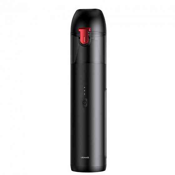 Автомобільний пилосос Usams US-ZB234 Mini Handheld Vacuum Cleaner Geoz Series Black Киев