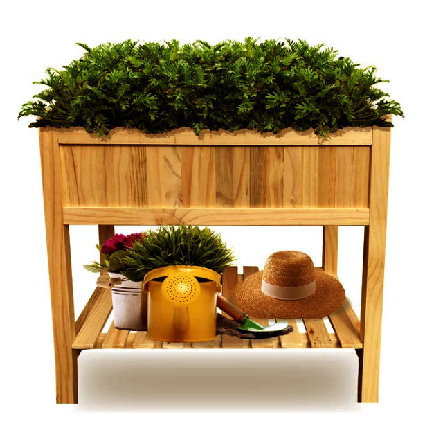 Кашпо садове "Порламар" сієна Миколаїв - фото 1