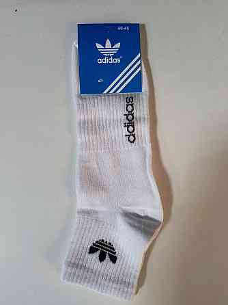 Жіночі шкарпетки набір 3 шт. середньої виситки бавовна Адідас ADS3 Київ