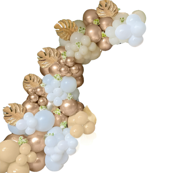 Набір повітряних кульок «Золота Монстера» для урочистості, латексні Кам'янець-Подільський