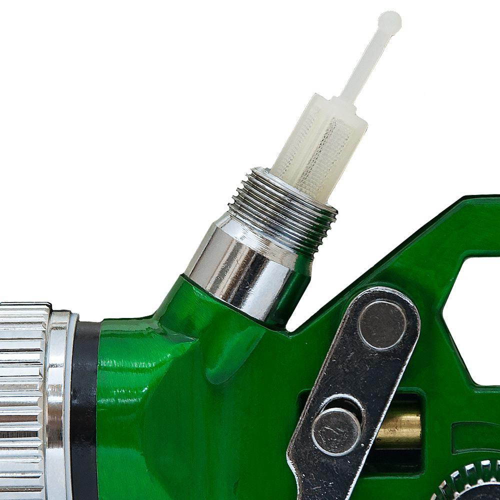 Краскораспылитель HVLP Ø1.7мм 140-280л/мин 3бар в/б (пласт) зелёный SIGMA (6812111) Киев - изображение 8