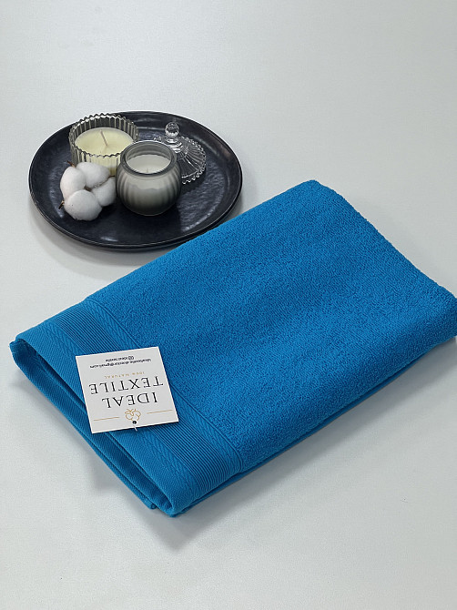 Полотенце махровое с Ideal Textile бордюром однотонное плотность 360 г/м2 100х150 см (56860720) морс Черновцы - изображение 2