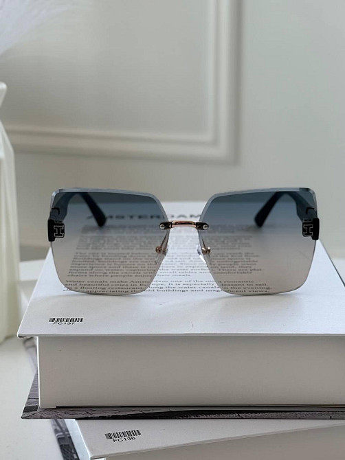 Стильні сонцезахисні окуляри  Hermes 🔥 з металевою оправою Київ - фото 9