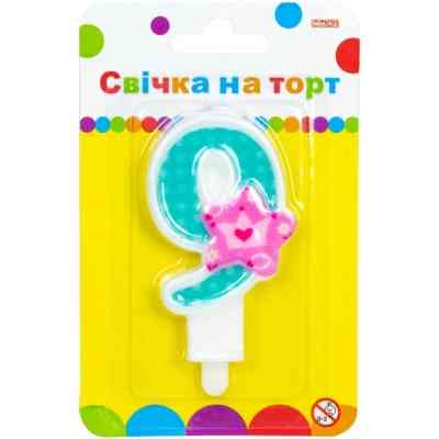 Свеча Maxi Princess "9" висотою 7,62 см (MX622050-9) Винница