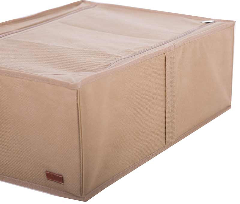 Бокс для хранения вещей со съемной перегородкой KHV-2-V-beige (Бежевый) Сумы - изображение 4