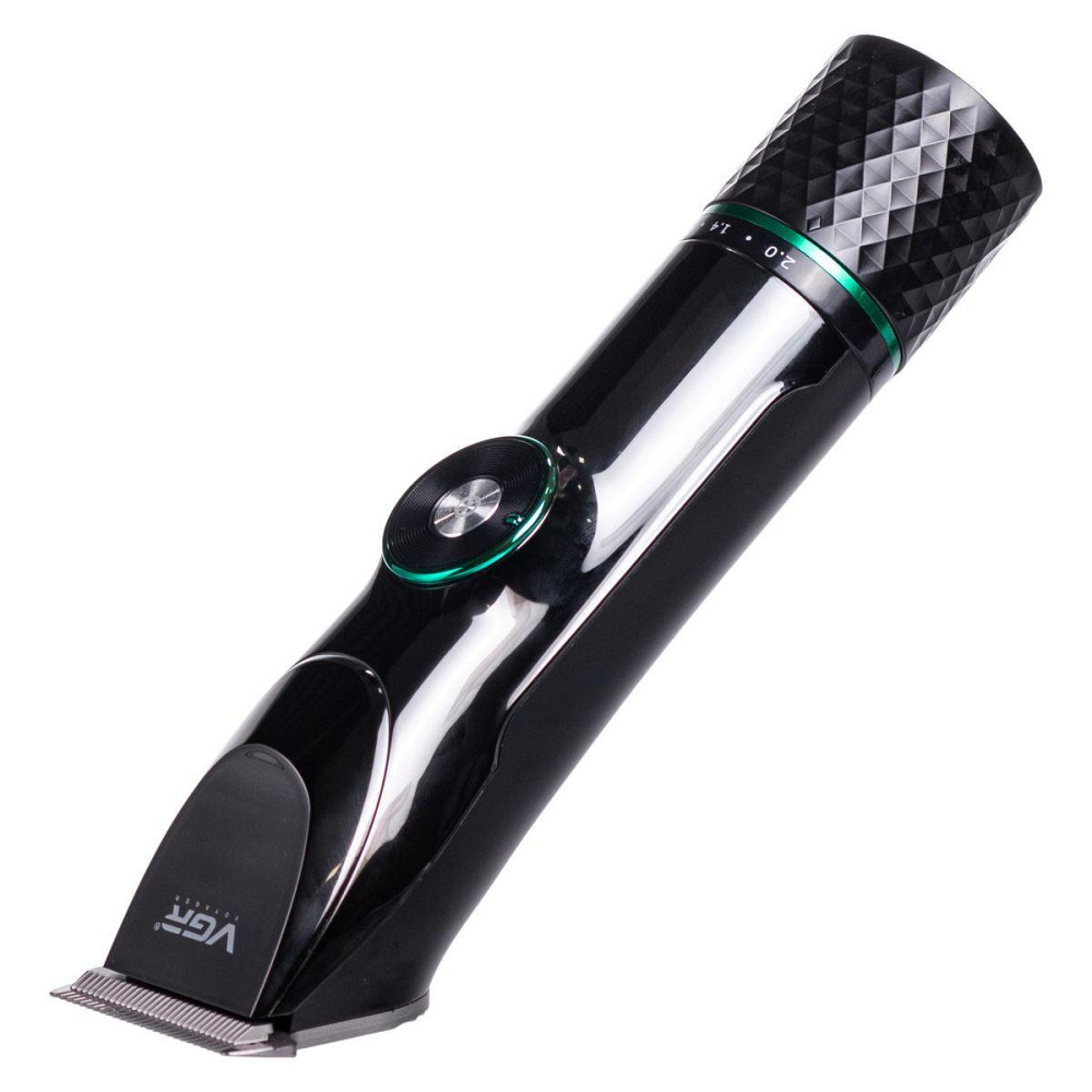 Машинка для стрижки волосся та бороди VGR V-256 з LED-дисплеєм Київ - фото 4