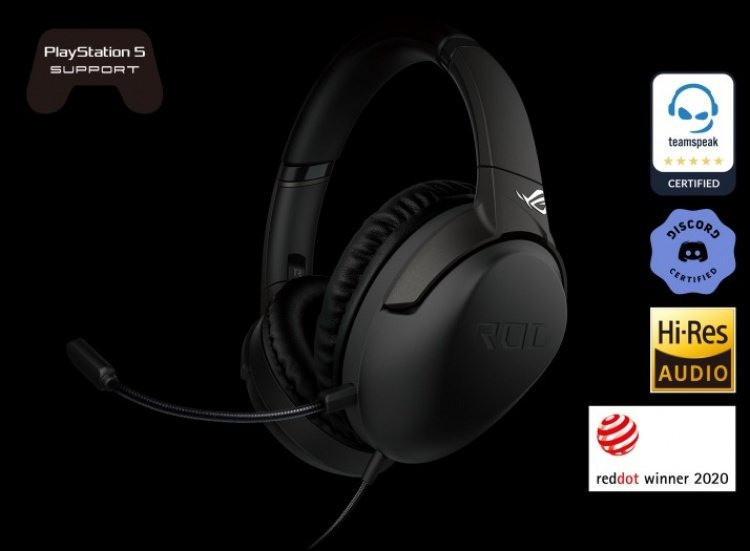 Гарнітура Asus ROG Strix Go USB Black (90YH02Q1-B2UA00) Чорний Харків - фото 7