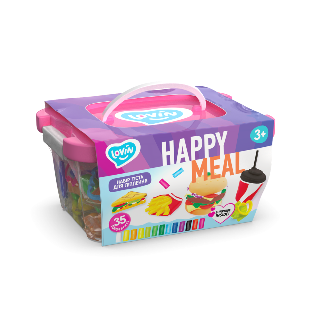 Happy meal TM Lovin Набір тіста для ліплення, шт Київ - фото 1