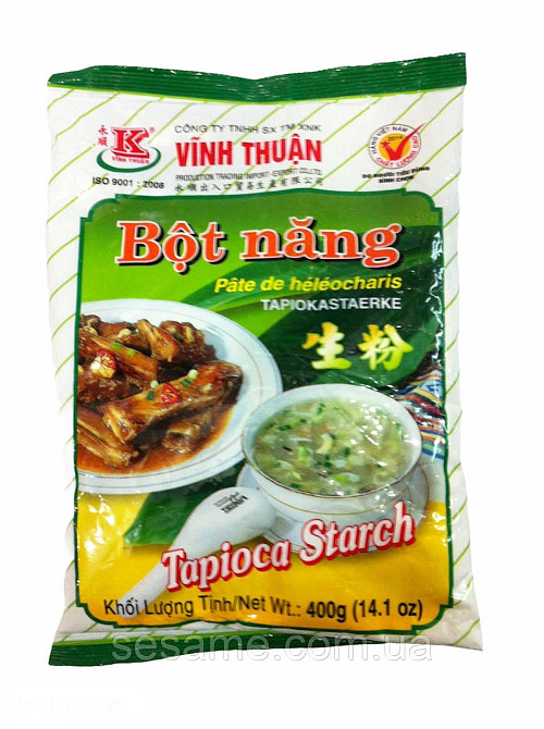 Крахмал из Тапиоки Bột năng Tapioca Starch 400г Харків - фото 1