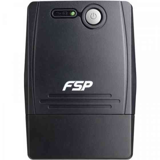 ДБЖ FSP FP800, 800ВА/480 Вт, Line-Int, 2* Schuko, AVR, Black (PPF4800407) Київ