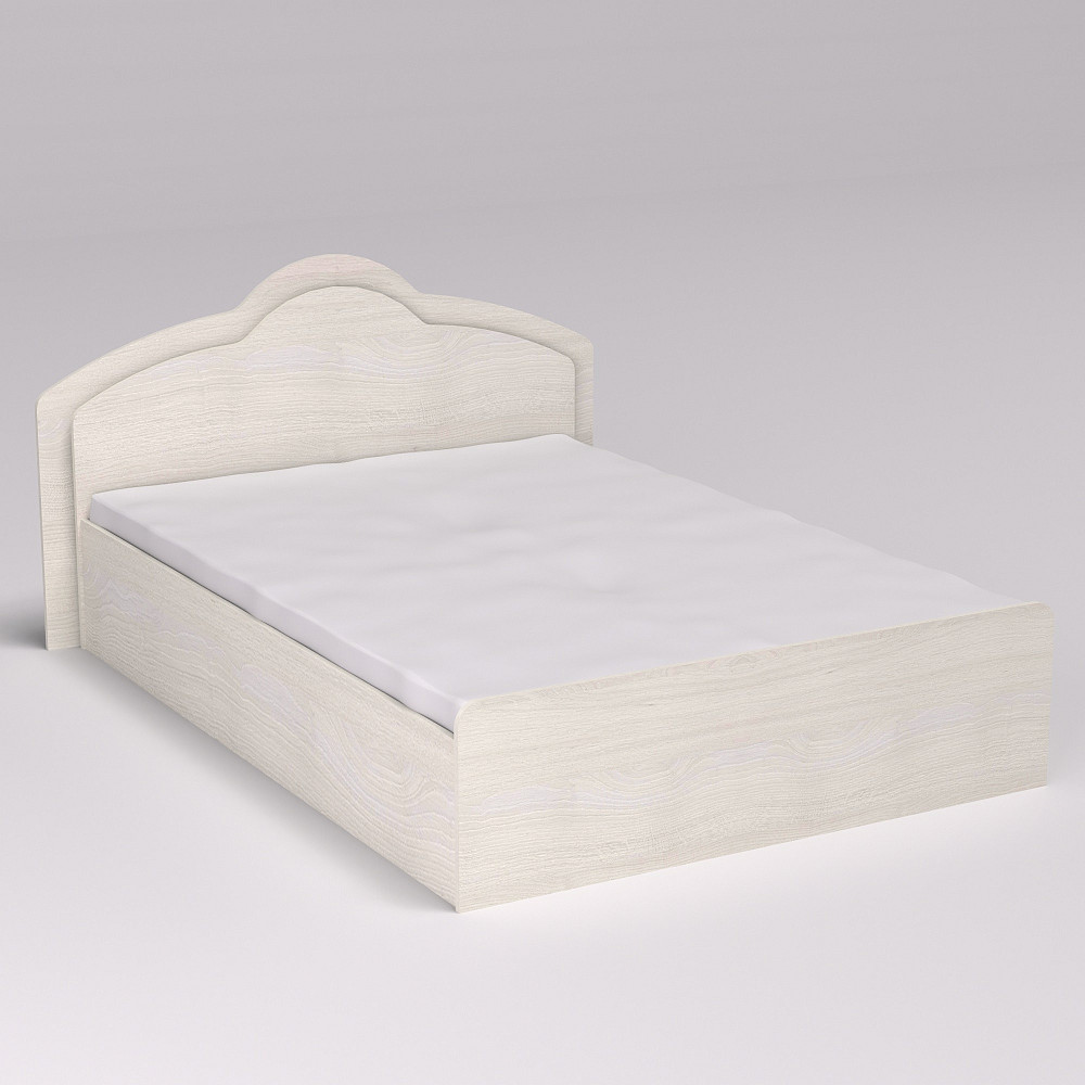 Кровать Диана двуспальная, Дуб Шамоні Світлий, 2048х1810х1030 Львов - изображение 1