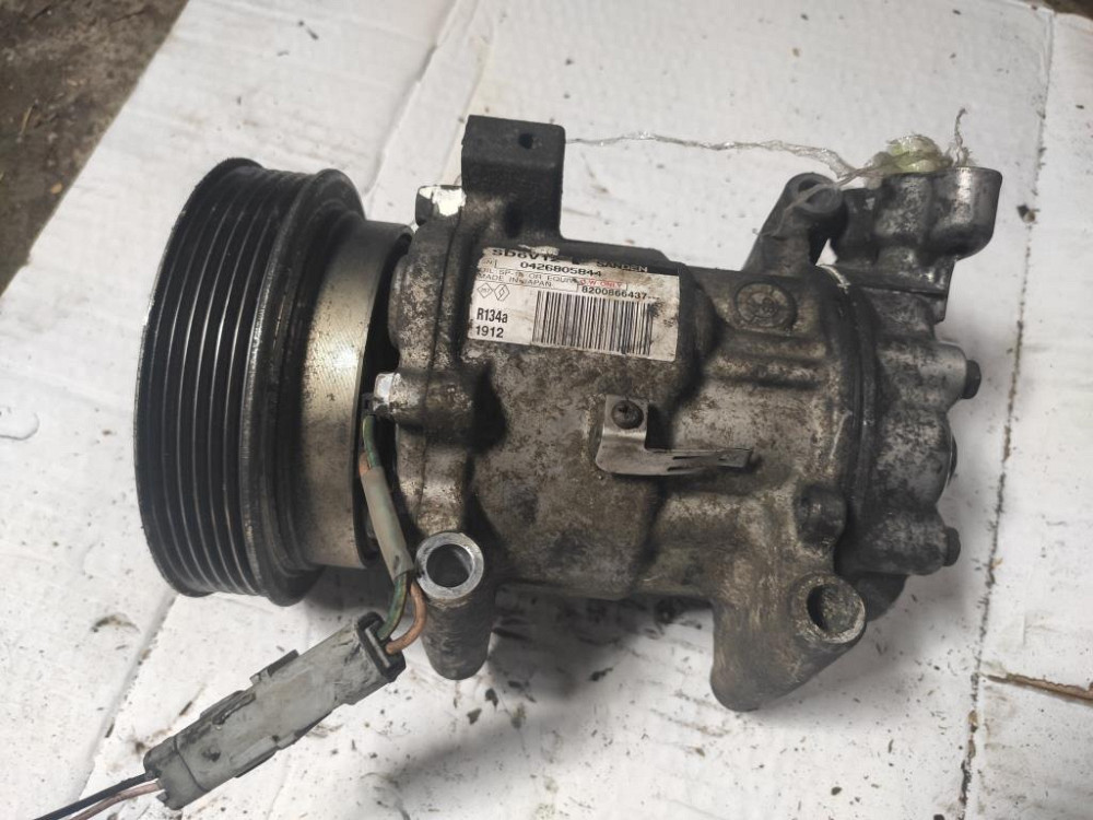 Компресор кондиціонера Renault Clio III 1.5 dci 2005-2012 (8200866437) Ковель - изображение 3