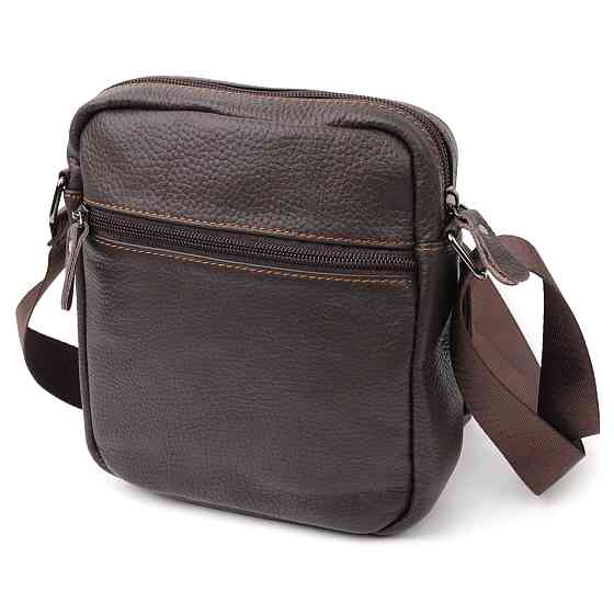 Сумка мужская кожаная Коричневая (Vintage) Киев