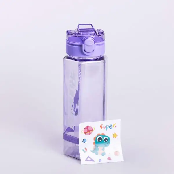 Пляшка для води багаторазова 760 мл пляшечка з трубочкою для спорту та школи HP-14-48V Коломия - фото 3