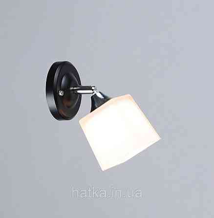 Бра настенная Sirius B N6106/1W BK+CR с поворотным механизмом Киев