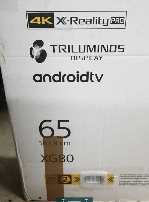 Телевізор: 65" Безрамний 4К 8серія Smart UHD SONY 65XG8096 Харків - фото 5