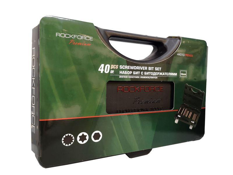 Набір біт 40пр. 3/8" з бітотримачами (Torx: T20,T55; Hex: H12,H4мм; Spline: M12,M5) у пластиковому кейсі Одеса - фото 3