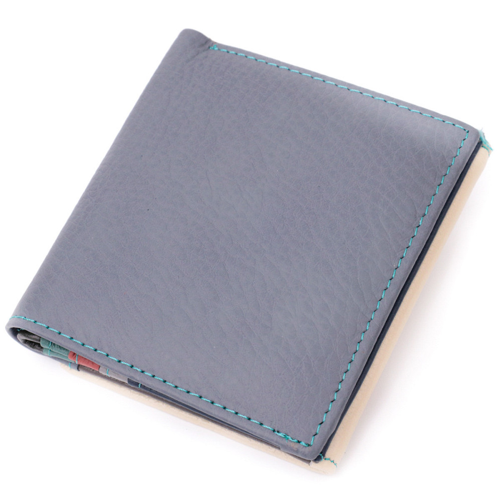 Кошелек женский с оригинальной монетницей из натуральной кожи ST Leather 19507 Разноцветный Киев - изображение 9