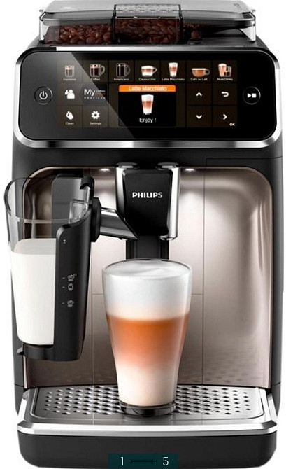 Кавомашина автоматична: Phillips Latte Go 5400 Series EP5447/90 Харків - фото 1