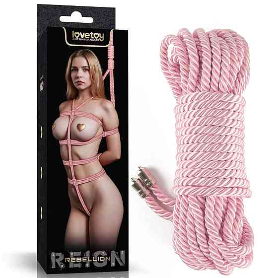 Мотузка - Rebellion Reign Rose Bondage Rope, 10 м Sex Aura Київ