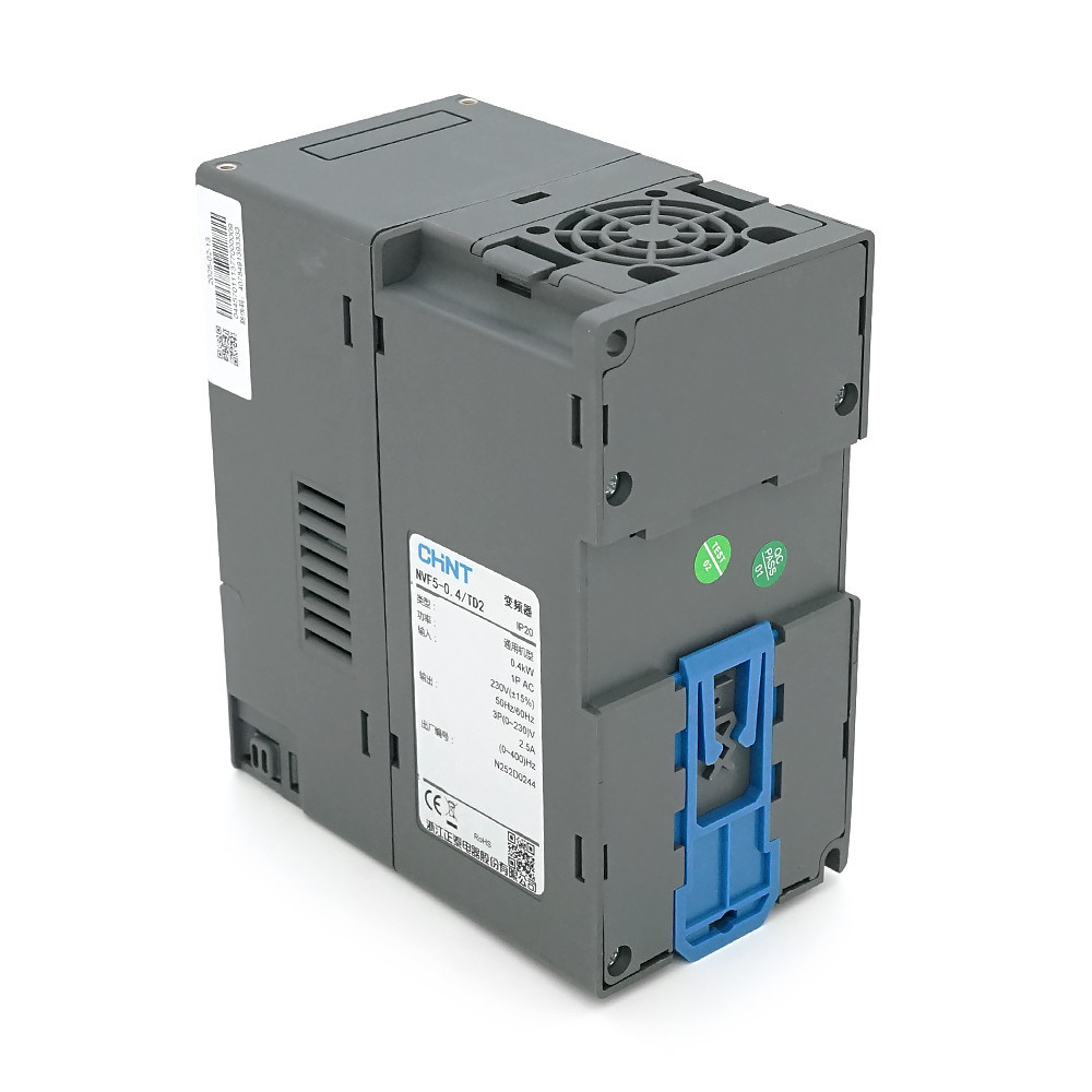 Перетворювач частоти CHINT NVF5-0.4/TD2, 0,4 кВт, 220В, 400Гц-max, векторний,1 фаза Київ - фото 2
